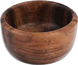 100% Natural Handmade Wood Plate Natural Oil Treated Cold Snack Salad Hot Different Sizes (12cm)