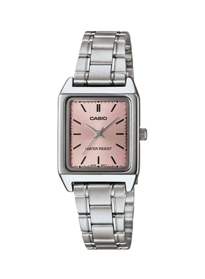 CASIO Women's Dress Analog Watch LTP-V007D-4EUDF - 31 mm - Silver