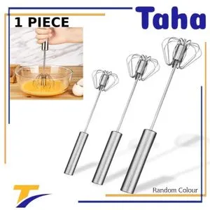 Taha Offer Stainless Steel Auto Rotating Whisk 1 Piece