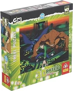 Puzzle 3D Ben 10 w akcji 120