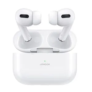 JOYROOM Wireless Headphones Joyroom JR-T03S Pro White With A Thin Red Case