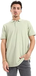 Ravin Mens Short Sleeves Plain Polo Shirt, O164025 Polo Shirt