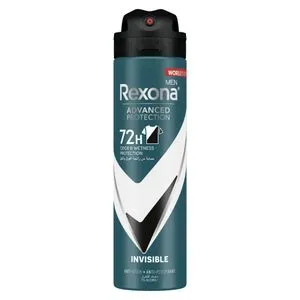 Rexona Women Advanced Protection 72H+ Clear Antiperspirant Deodorant Spray Invisible Dry Black & White - 150ML