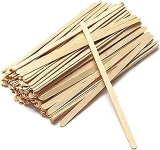 300pcs Coffee Stir Sticks Disposable Wooden Coffee Stirrers Hot Cold Drinking Stir Beverage Stir Sticks Ice Cream Lolly Popsicle Sticks Bar Cafe Or Home Use