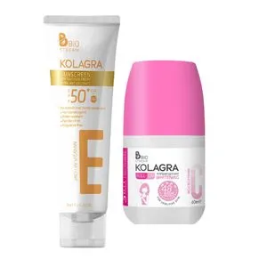 Kolagra Sunscreen Gel 50 Ml + Roll On Berry 60ml