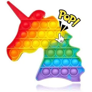 Unicorn Pop Its Fidget Toy  Push Pop Bubble Fidget
