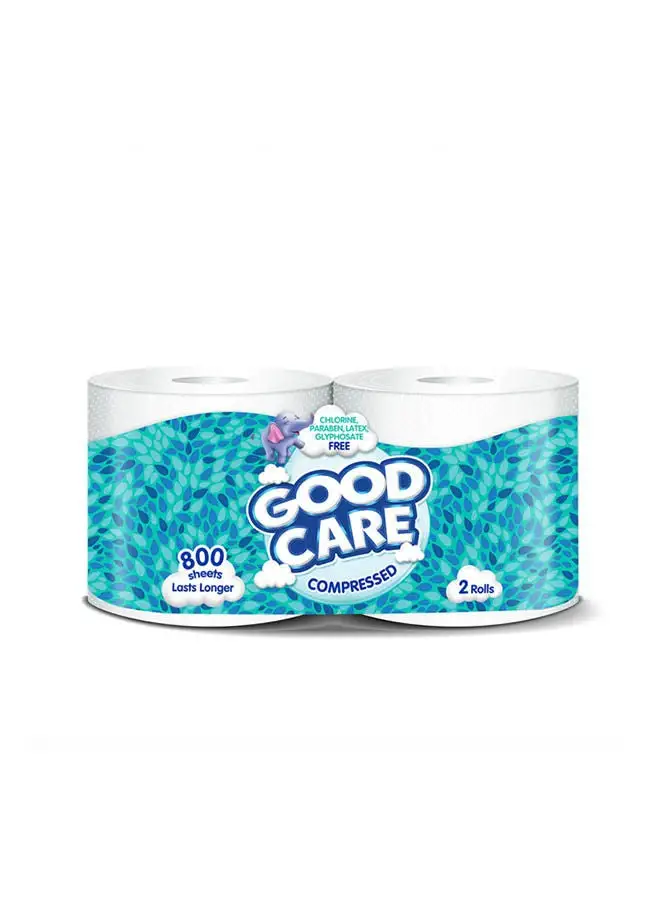 GOOD CARE Compressed 2 Toilet Paper