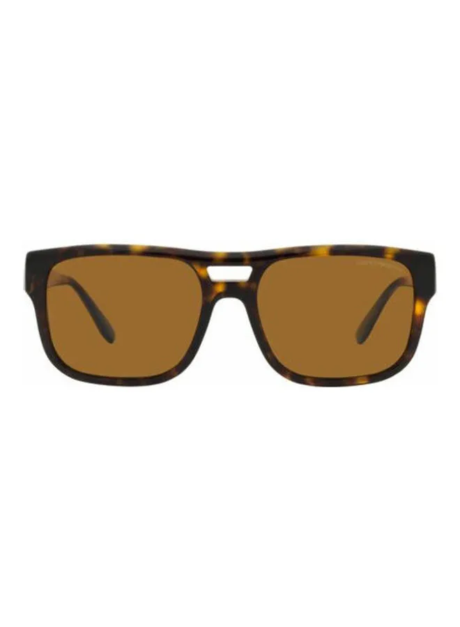 EMPORIO ARMANI Men's Full Rim Square Sunglasses 4197-57-5879-83