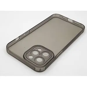 Slim Silicone IPhone 12 Pro Max Case Ultimate Protection - Grey