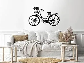 Home Gallery Bike Sticker wall decal Black 70x110 H01617