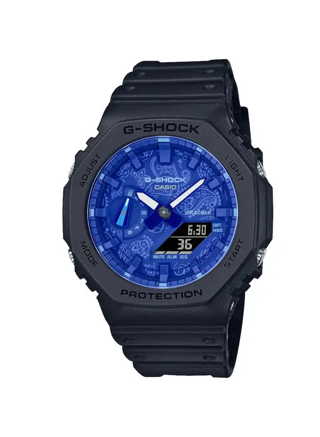 CASIO Resin Digital Watch GA-2100BP-1ADR