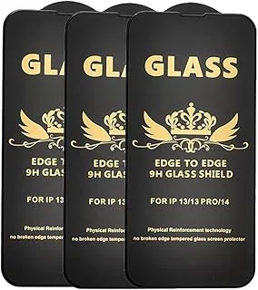 G-Power 9H Tempered Glass Screen Protector Premium With Anti Scratch Layer And High Transparency For Iphone 14 Set Of 3 Pack 6.1