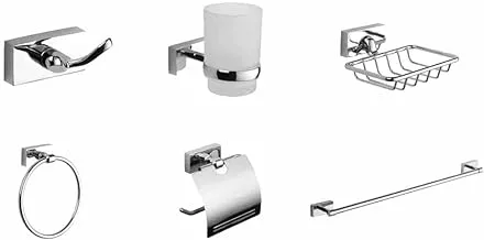 Infinity AC Accessories Set of 6 Pieces Chrome IN - 2300 B