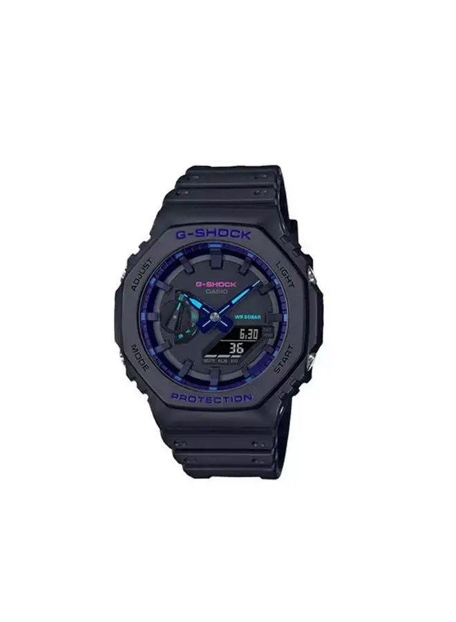 G-SHOCK Resin Digital Watch GA-2100VB-1ADR