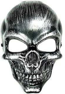 Generic Halloween Party Skull Mask - Retro Black - 2 Piece