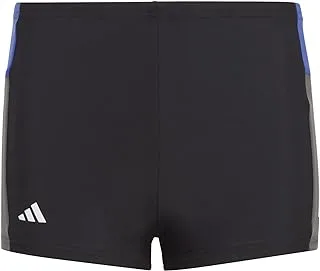 adidas CB 3S BOXER BLACK/SELUBL/GRESIX/SWIM BOXER SWIMWEAR HR7473 for Boys black size 5-6A