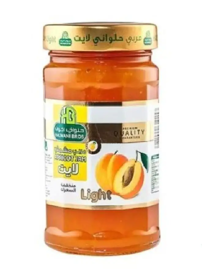 Halwani Bros-invalid brand Fruit Preserve Light Diet Apricot 380gm Jam