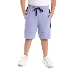 AlNasser Lilac Elastic Waist Comfy Boys Short