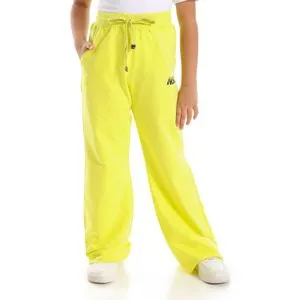 AlNasser Lime Yellow Girls Comfy Sweatpants