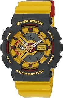 Casio Analog-Digital Yellow Dial Men's Watch-GA-110Y-9ADR, Yellow