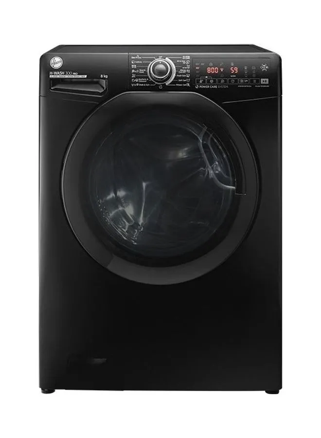 HOOVER Washing Machine Fully Automatic , Inverter Motor 8 kg H3WS38TAMF7B-ELA Black