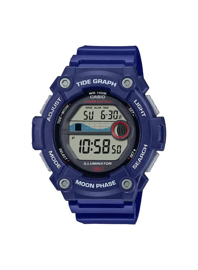 CASIO Resin Digital Wrist Watch WS-1300H-2AVDF