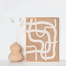 Modern wall frame (maze) 30X40cm from Duckly,برواز حائط مودرن (متاهه) 40 * 30 سم من داكلي