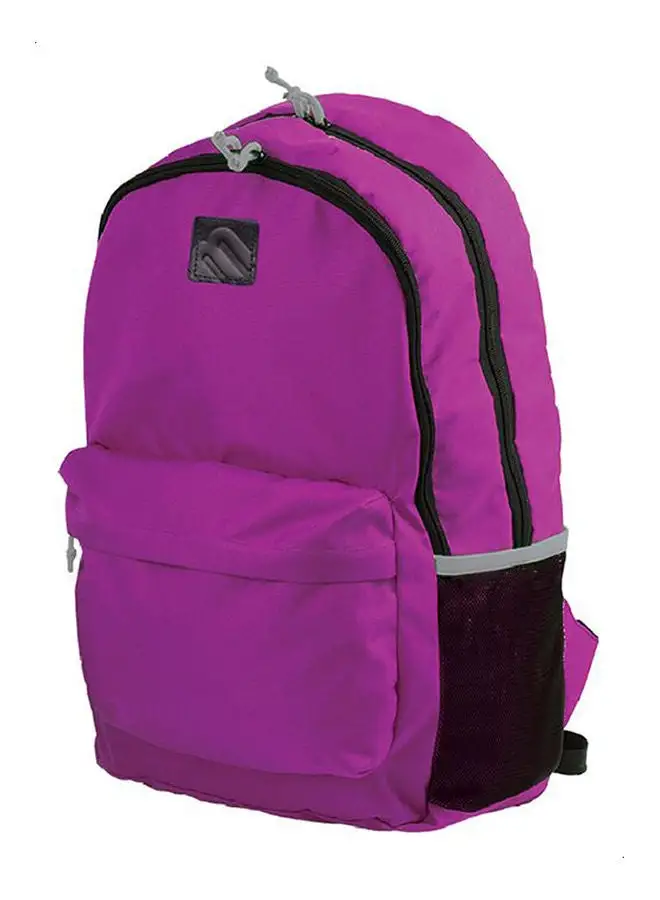 Mintra Large School Bags 20 L 3 Pocket Purple