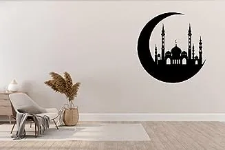 Home Gallery Indian mosque Sticker wall decal Black 80x80 H01644