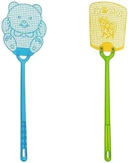 Ù…ضرب حشرات بÙ„استÙŠÙƒ Ù…Ù† اÙ„ÙŠاسÙŠÙ† - اÙ„ÙˆاÙ† Ù…تÙ†ÙˆعÙ‡ + Yasine plastic bug racquet - assorted colors