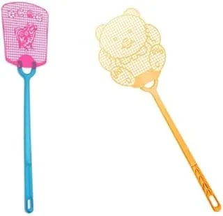 Winner Plast Yasin bug bat teddy + Winner Plast Fly Swatter, Assorted colors