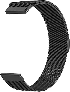 Generic Samsung Galaxy Watch (46mm) Bands 22mm Milanese Loop Stainless Steel Strap Wrist Replacement Band Black