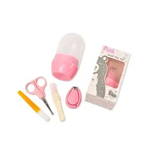Pink Blue Baby Health Care Kit For Newborn Baby(4 Pcs) Pink