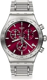 Swatch Watch New Irony Chrono YVS499G PURPLE IRONY