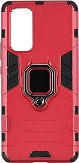 Generic Plastic Phone Case With Silcone Protection Edges And Metal Finger Holder For Honor 30 Pro 6.57