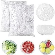 200pcs Fresh Food Storage Bags,Elastic Stretch Adjustable Bowl Lids, Reusable Elastic Food Storage Covers,Plastic Sealing Bags Food Cover for Fruit Preservation and Food Storage etc