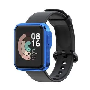 غطاء طلاء TPU لساعة Xiaomi Mi Watch Lite / Redmi Watch - أزرق