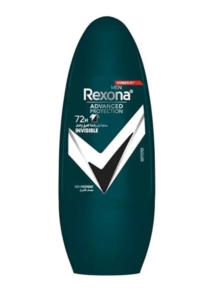 Rexona Clear Antiperspirant Deodorant Roll On Invisible Dry Black & White