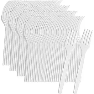 Disposable Heavy Duty Plastic Fork (12pcs)