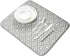 1PC Microfiber Dish Drying Mat For Kitchen - Random Shape 40*50CM