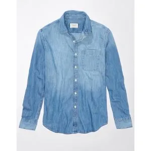 American Eagle Classic Fit Denim Shirt