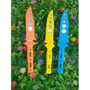 Knife With Cover - One Piece - Multi-colored