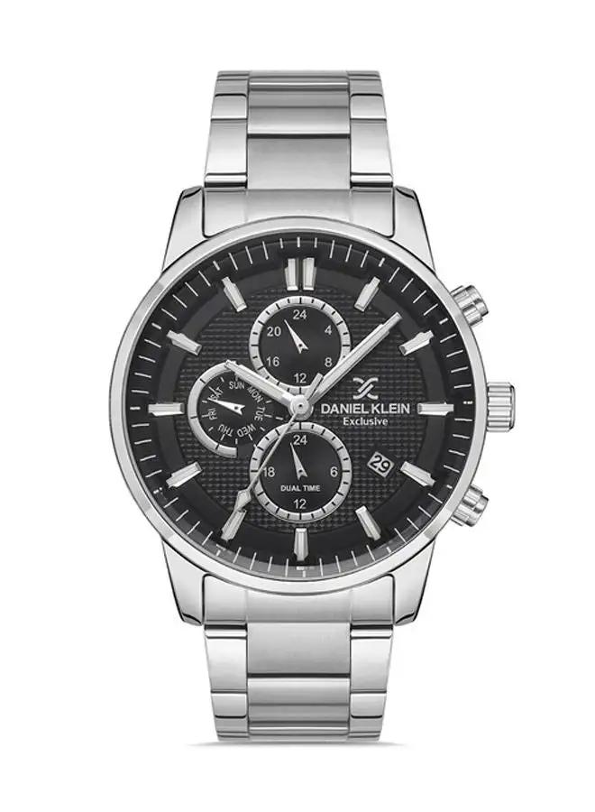 DANIEL KLEIN Stainless Steel Chronograph Watch DK.1.13133-1