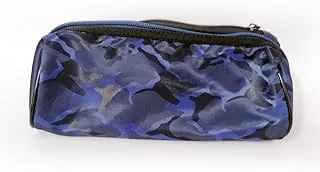 مقلمة 2سوستة STYLISH CAMO BLUE POLYESTER رقم PCP21079