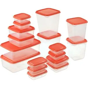 Set Food Container Of 17 Boxes - May Vary