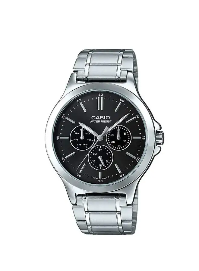 CASIO Stainless Steel Analog Wrist Watch MTP-V300D-1AUDF