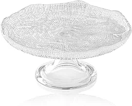 FOOTED CAKE PLATE CM 25 CLEAR