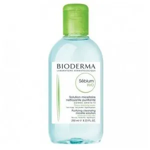 Bioderma Sebium H2o Micellar Purifying Cleanser For Combination ,Oily Skin - 250ml