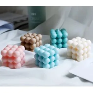 Bubble Candle Scented Candle For Home Cool Candles - 1 Pc