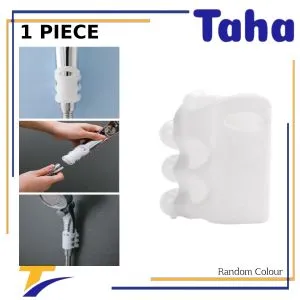 Taha Offer Shower Head Silicone Holder White Color 1 Piece